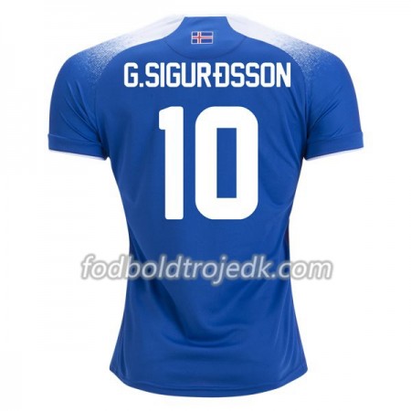 Island VM 2018 G.Sigurdsson 10 Hjemme - Fodboldtrøjer(S/S) Island VM 2018 G.Sigurdsson 10 Hjemme - Fodboldtrøjer(S/S)